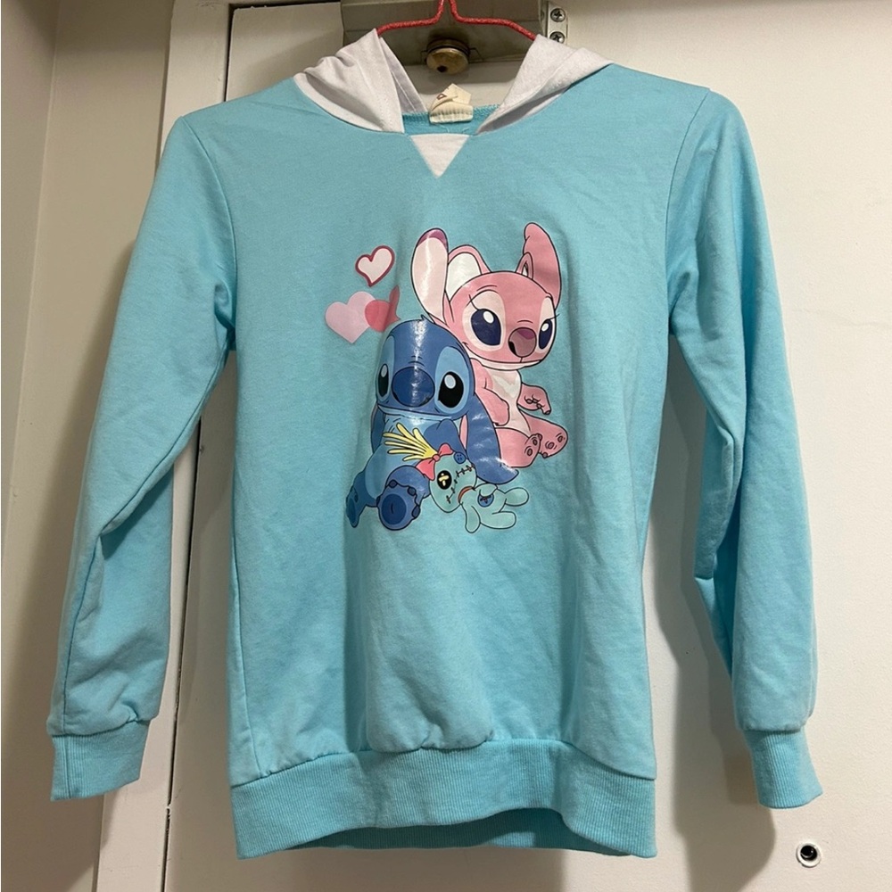 Kids Blue Character Hoodie